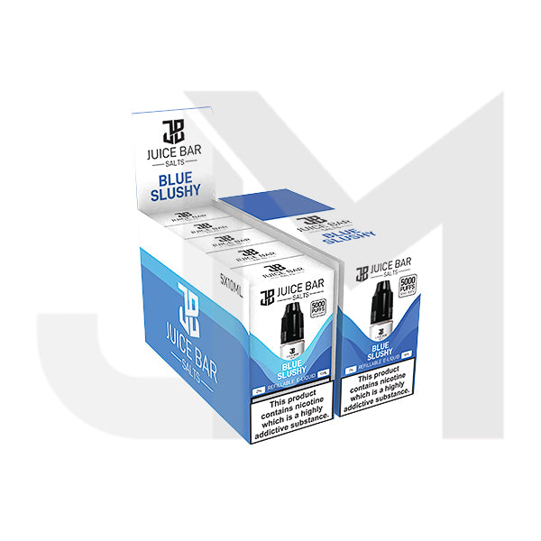 10mg Juice Bar Salts 10ml Nic Salts - Pack Of 5 (50VG/50PG)