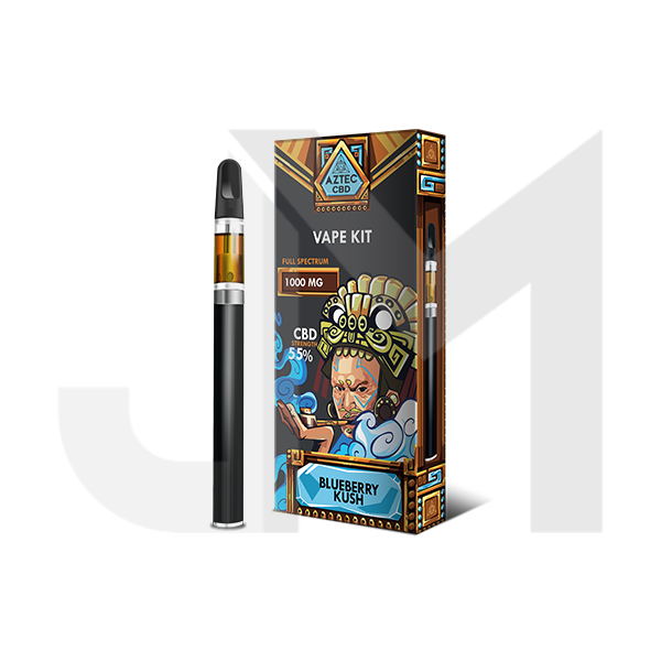 Aztec CBD 1000mg Vape Kit - 1ml