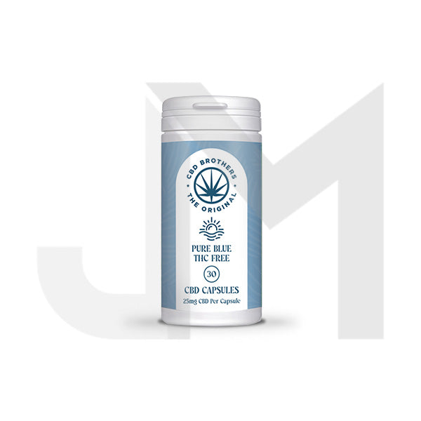 CBD Brothers Pure Blue 750mg CBD Vegan Capsules - 30 Caps