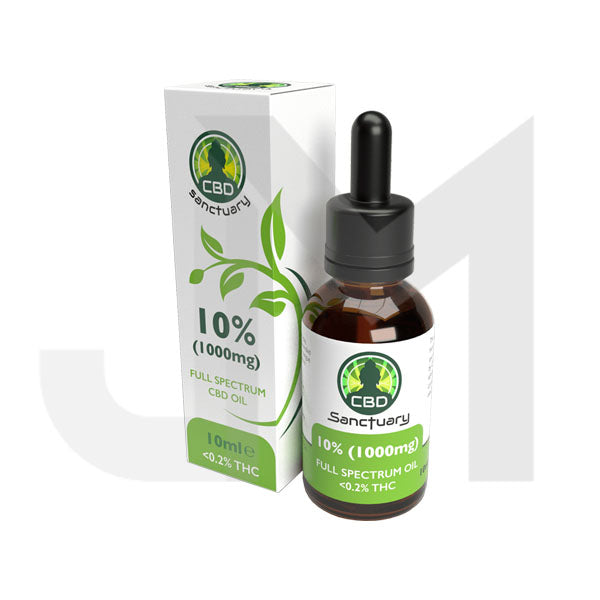 CBD Sanctuary 1000mg CBD Full Spectrum Oil - 10ml