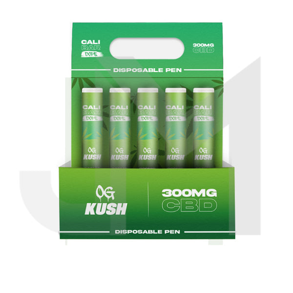 CALI BAR DOPE 300mg Full Spectrum CBD Vape Disposable - Terpene Flavoured