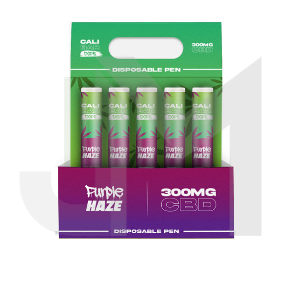 CALI BAR DOPE 300mg Full Spectrum CBD Vape Disposable - Terpene Flavoured
