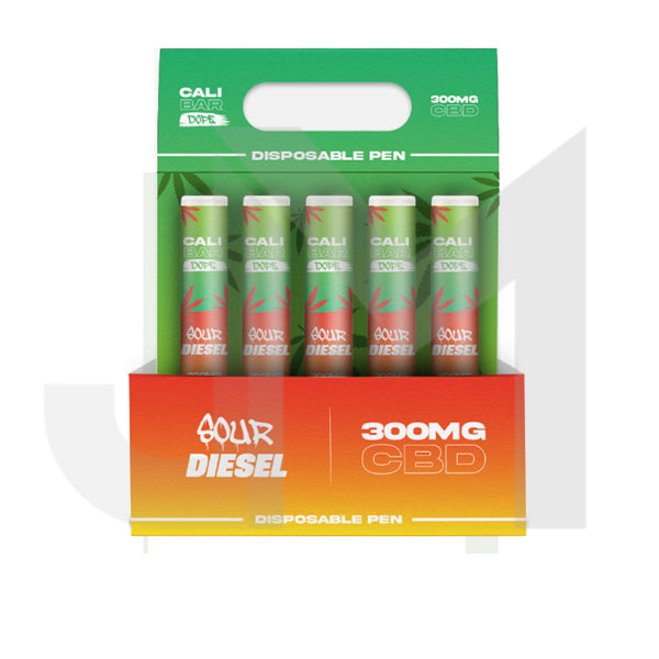 CALI BAR DOPE 300mg Full Spectrum CBD Vape Disposable - Terpene Flavoured