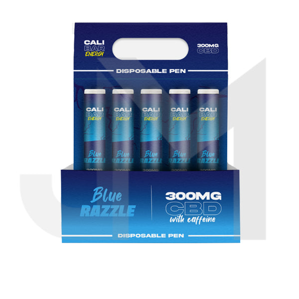 CALI BAR ENERGY with Caffeine Full Spectrum 300mg CBD Vape Disposable
