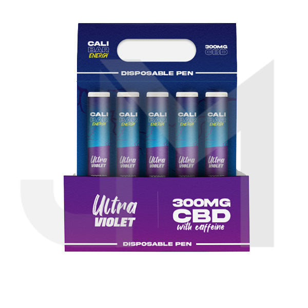 CALI BAR ENERGY with Caffeine Full Spectrum 300mg CBD Vape Disposable