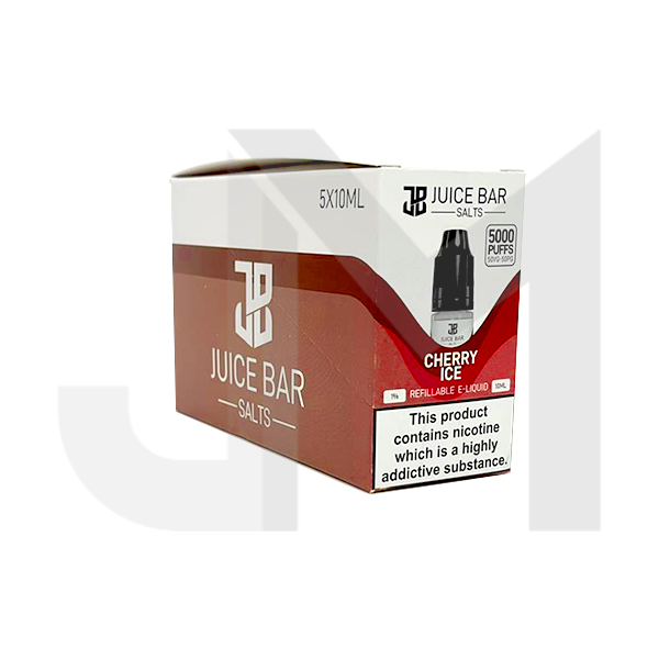 10mg Juice Bar Salts 10ml Nic Salts - Pack Of 5 (50VG/50PG)
