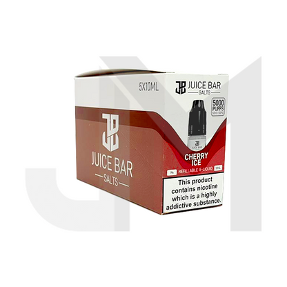 10mg Juice Bar Salts 10ml Nic Salts - Pack Of 5 (50VG/50PG)