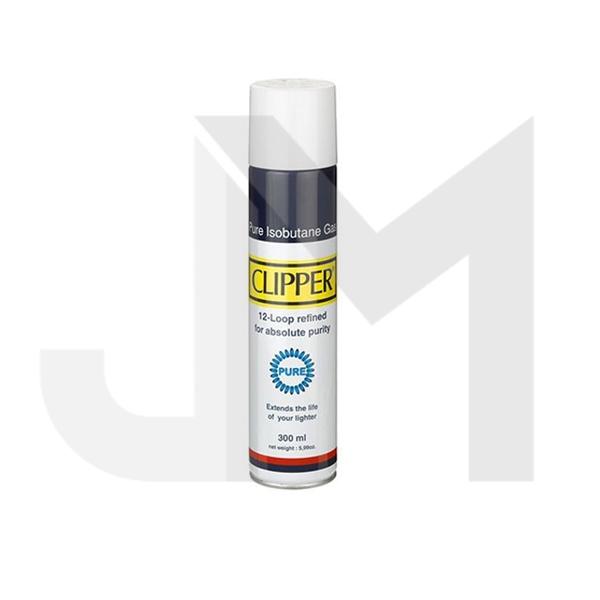 Clipper Isobutane Pure Gas Lighter 300ML