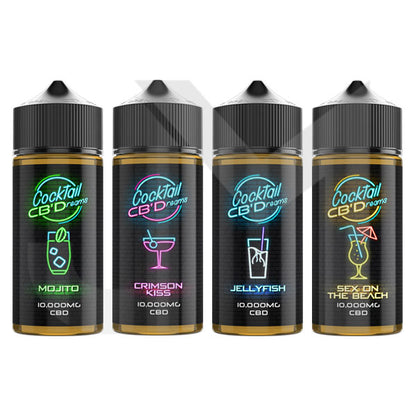 Cocktail CB'Dreams 10000mg CBD E-liquid 120ml (70PG/30VG)