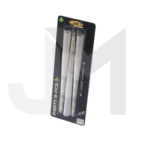 Cones Party Pre-rolled Cones - 6 Pi﻿eces Blister Pack