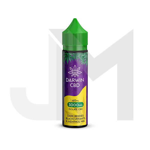 Darwin 3000mg CBD Isolate E-Liquid 60ml