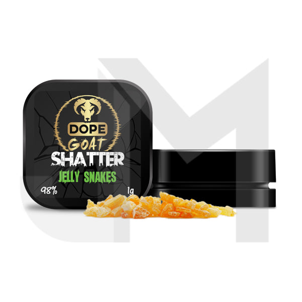 Dope Goat Shatter 98% CBD 1g