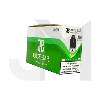 10mg Juice Bar Salts 10ml Nic Salts - Pack Of 5 (50VG/50PG)