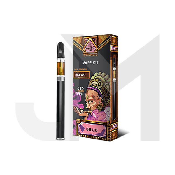 Aztec CBD 1000mg Vape Kit - 1ml