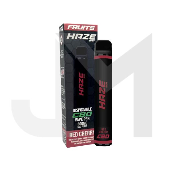 Haze Bar Fruits 300mg CBD Disposable Vape Device 600 Puffs