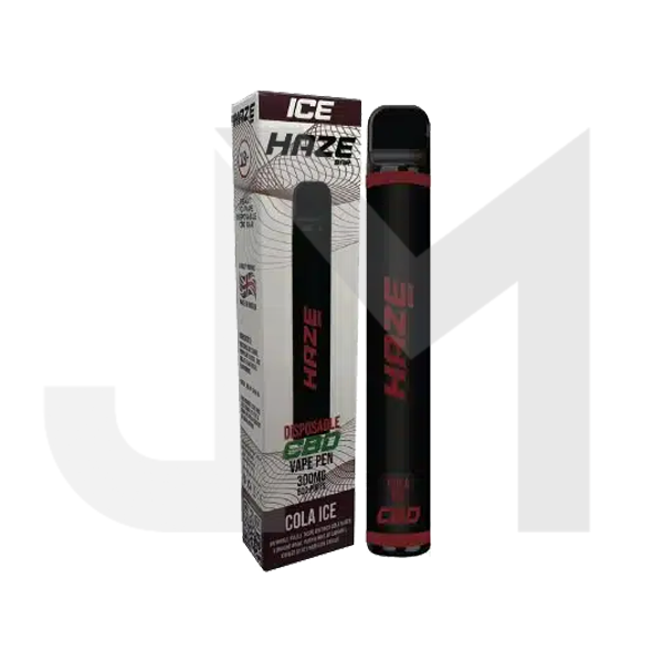 Haze Bar Ice 300mg CBD Disposable Vape Device 600 Puffs