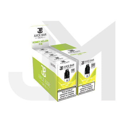 10mg Juice Bar Salts 10ml Nic Salts - Pack Of 5 (50VG/50PG)