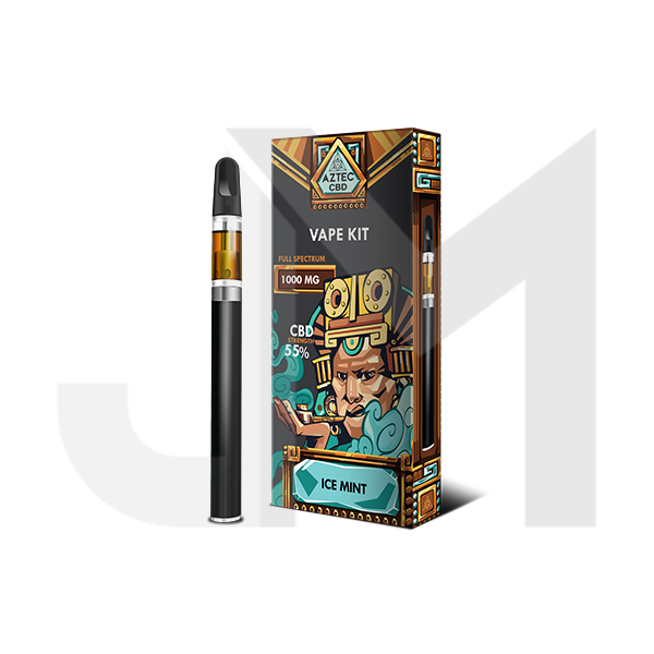 Aztec CBD 1000mg Vape Kit - 1ml
