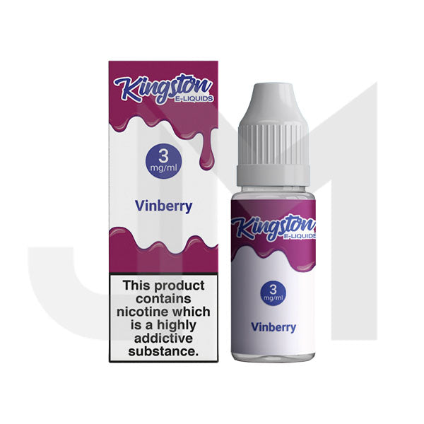 Kingston 3mg 10ml E-liquids (50VG/50PG)