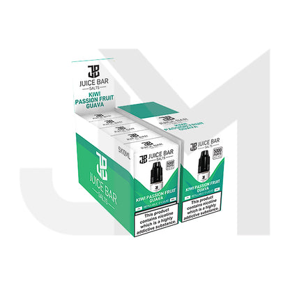 10mg Juice Bar Salts 10ml Nic Salts - Pack Of 5 (50VG/50PG)