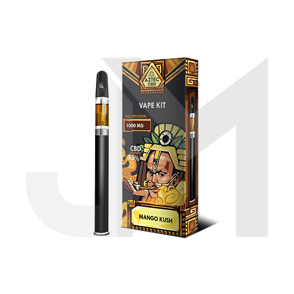 Aztec CBD 1000mg Vape Kit - 1ml