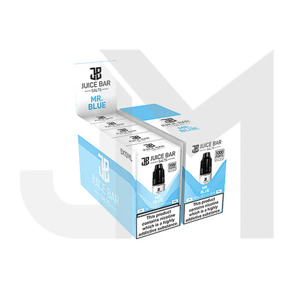 10mg Juice Bar Salts 10ml Nic Salts - Pack Of 5 (50VG/50PG)