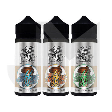 No Frills Collection Coffee Shop 80ml Shortfill 0mg (80VG/20PG)