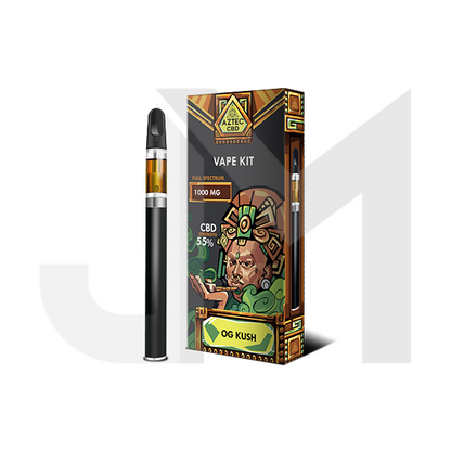 Aztec CBD 1000mg Vape Kit - 1ml