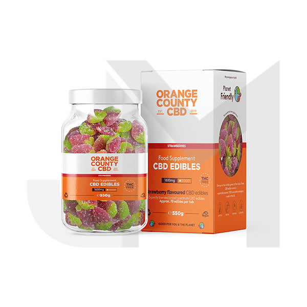 Orange County CBD 1600mg Gummies - Large Pack