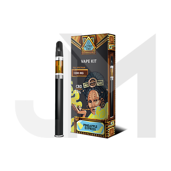 Aztec CBD 1000mg Vape Kit - 1ml