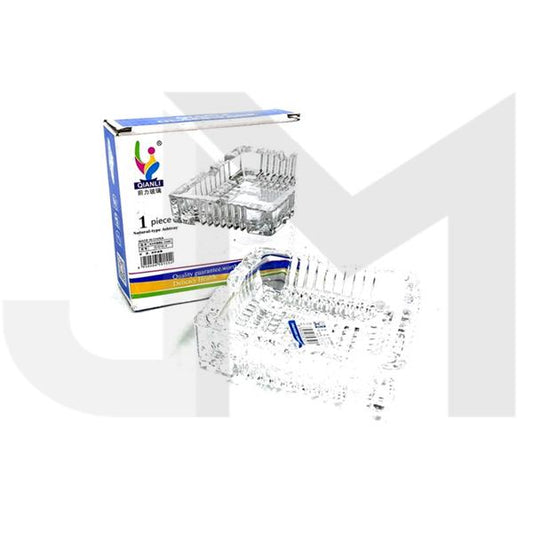 Qianli Natural Type Square Clear Glass Ash Tray- G1019-3