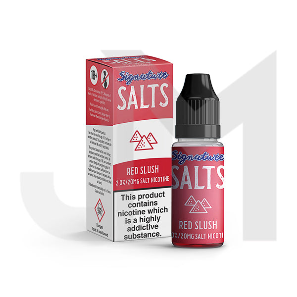 20mg Signature Salts By Signature Vapours 10ml Nic Salt (50VG/50PG) (BUY 1 GET 1 FREE)