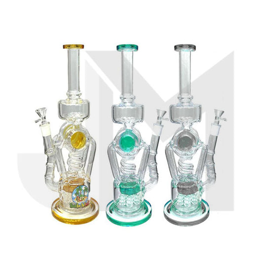 14" The Smoke Island Multi Chamber Glass Bong - GBS2168