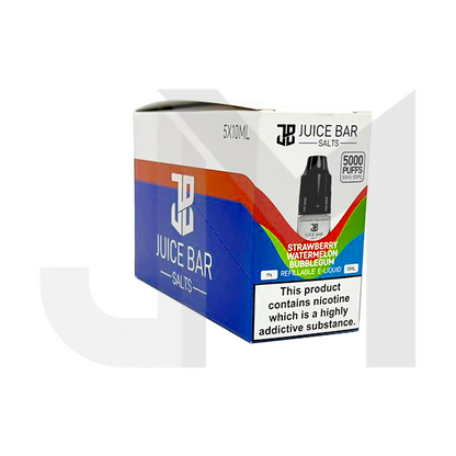 10mg Juice Bar Salts 10ml Nic Salts - Pack Of 5 (50VG/50PG)
