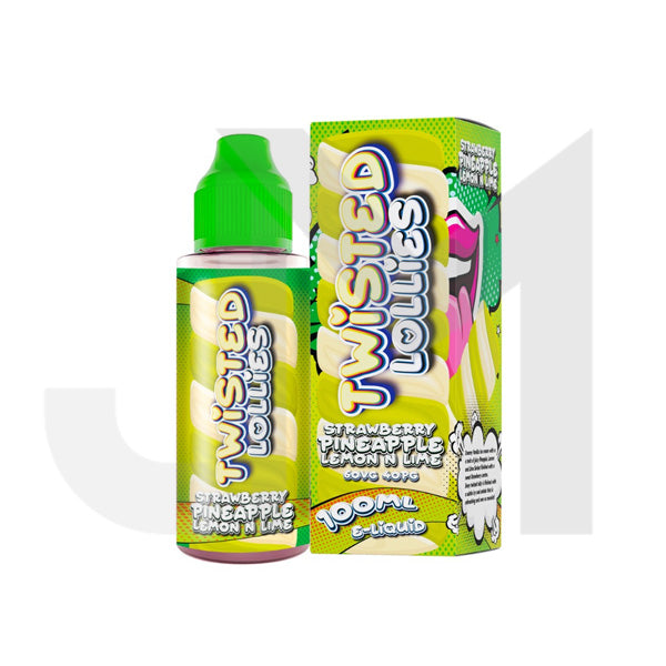 Twisted Lollies 100ml Shortfill 0mg (60VG/40PG)