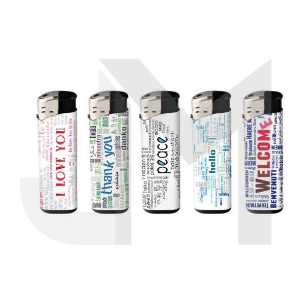 50 x 4Smoke Electronic Printed Lighters - YZ218DK