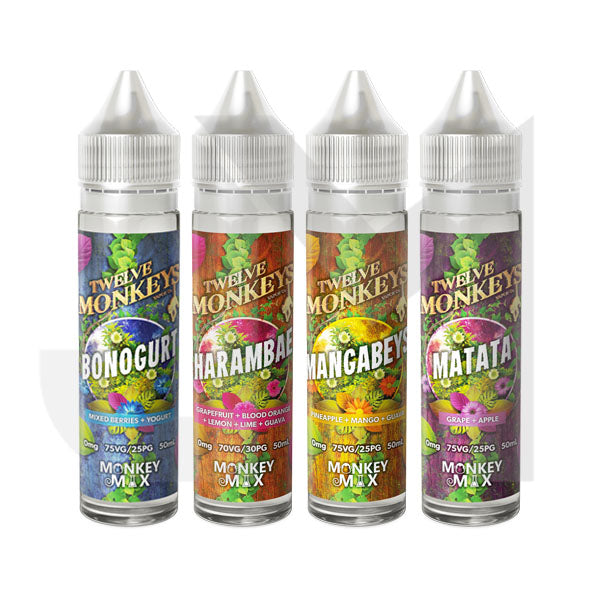 Twelve Monkeys 50ml Shortfill 0mg