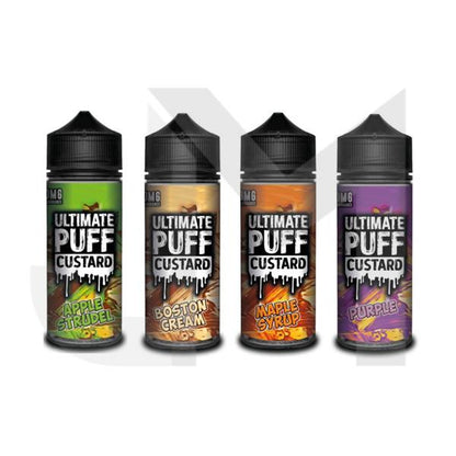Ultimate Puff Custard 0mg 100ml Shortfill (70VG/30PG)