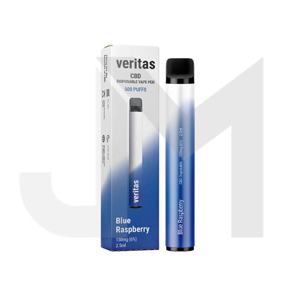 Veritas 150mg CBD Disposable Vape Pens 500 Puffs