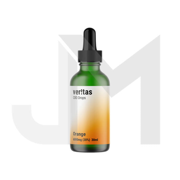 Veritas 6000mg CBD Orange Drops - 30ml