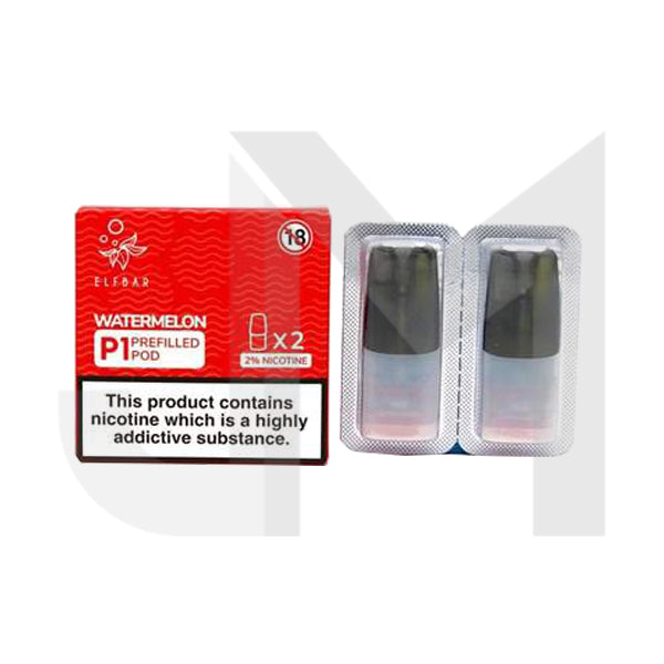 Elf Bar P1 Replacement 2ml Pods for ELF Mate 500