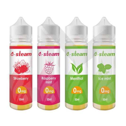 A-Steam 50ml Shortfill 0mg (50VG/50PG)