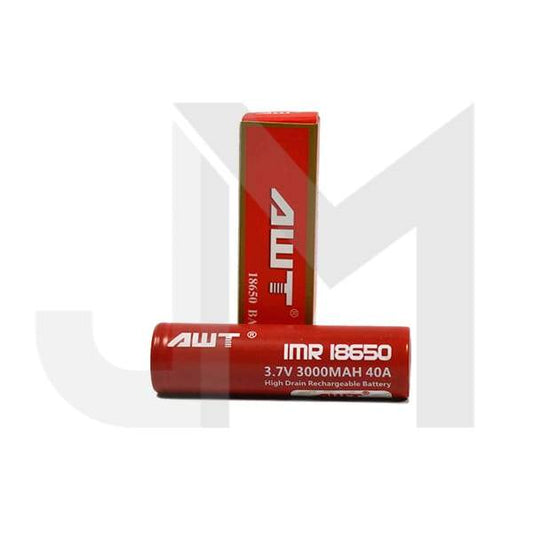 AWT 18650 3000mAh Battery + Battery Case