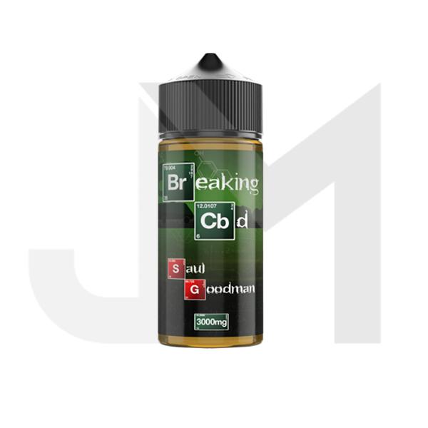 Breaking CBD 3000mg CBD E-Liquid 120ml (50VG/50PG)