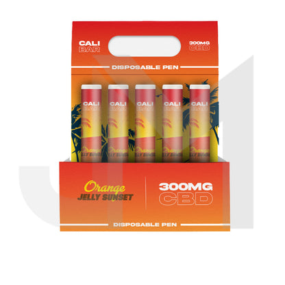 CALI BAR Original 300mg Full Spectrum CBD Vape Disposable - Terpene Flavoured