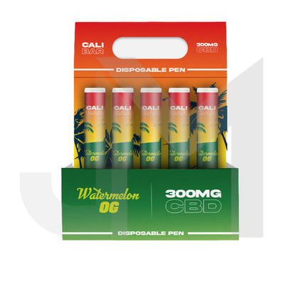 CALI BAR Original 300mg Full Spectrum CBD Vape Disposable - Terpene Flavoured