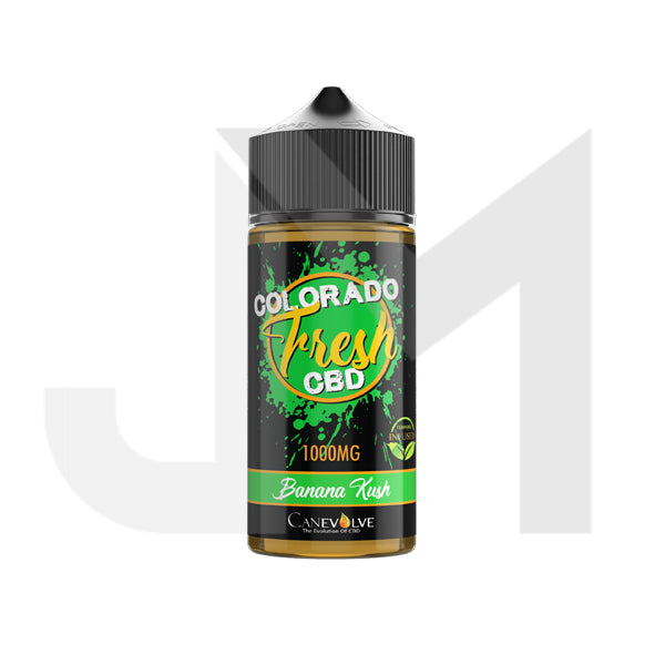 Colorado Fresh 1000mg CBD Vaping Liquid 100ml (50PG/50VG)