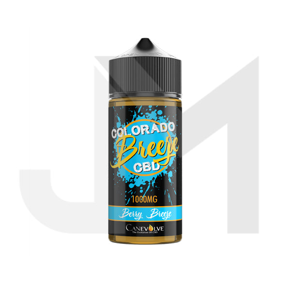 Colorado Breeze 1000mg CBD Vaping Liquid 100ml (50PG/50VG)