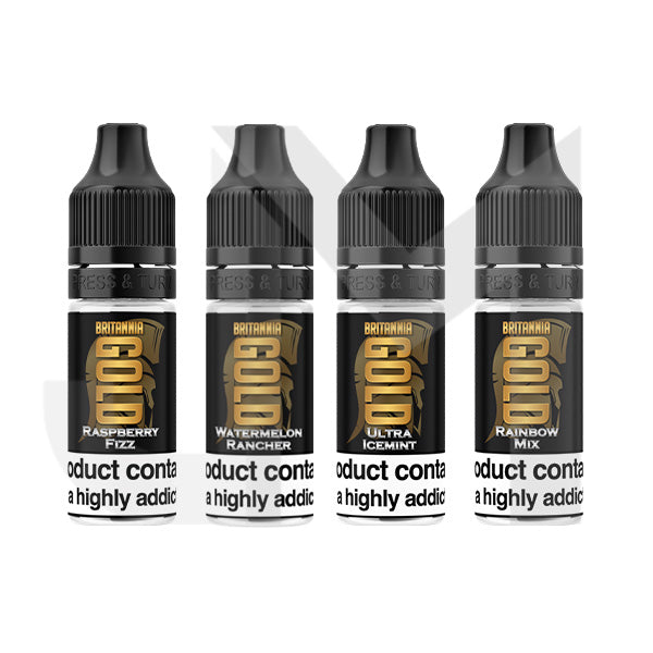 Britannia Gold 6mg 10ml E-Liquids (40VG/60PG)