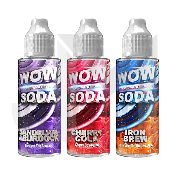 Wow That's What I Call Soda 100ml Shortfill 0mg (70VG/30PG)